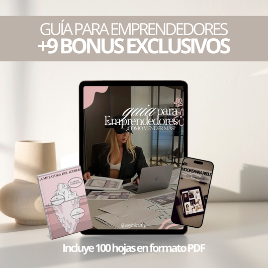 🧠 Guía para Vender Más: +50 Estrategias de Impacto para Emprendedoras